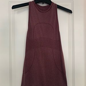 LULULEMON Maroon Racerback Tank Size 2